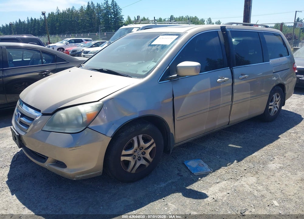 2007 HONDA ODYSSEY VIN: 5FNRL38617B437235