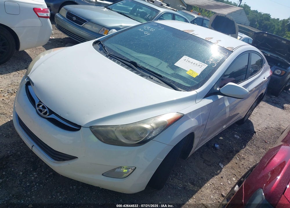 2013 HYUNDAI ELANTRA VIN: 5NPDH4AEXDH315540