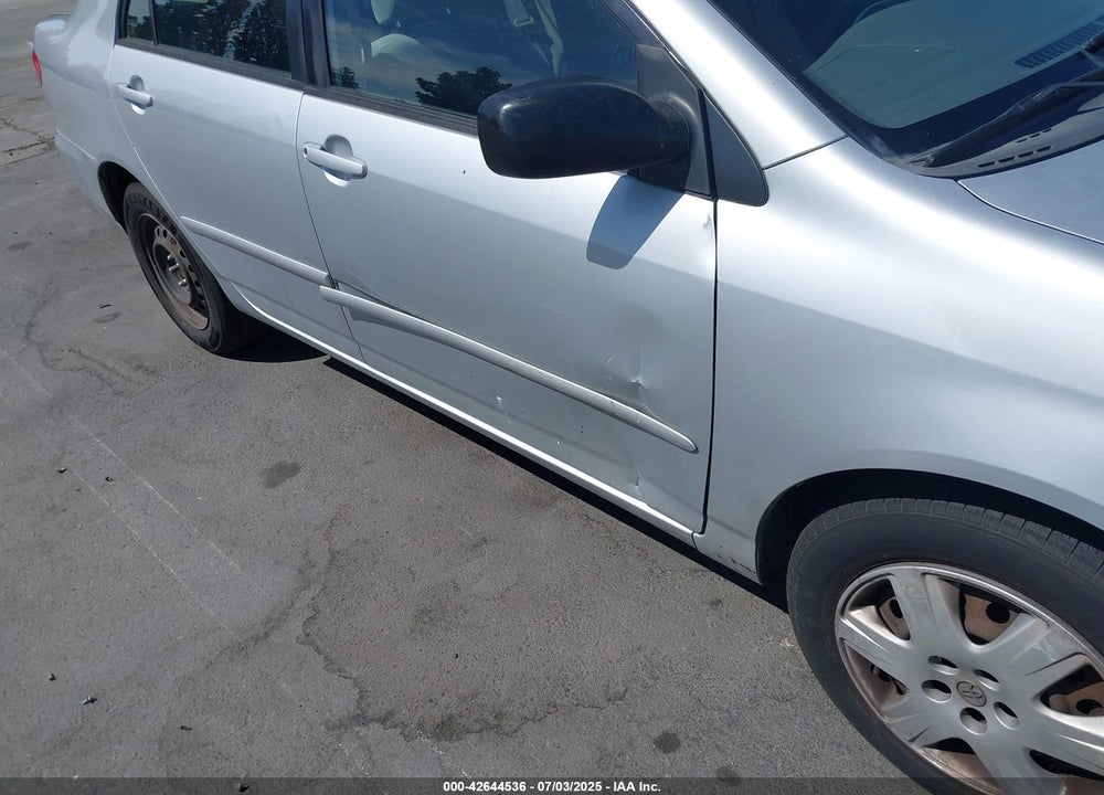 2005 TOYOTA COROLLA LE VIN: JTDBR32E052049929