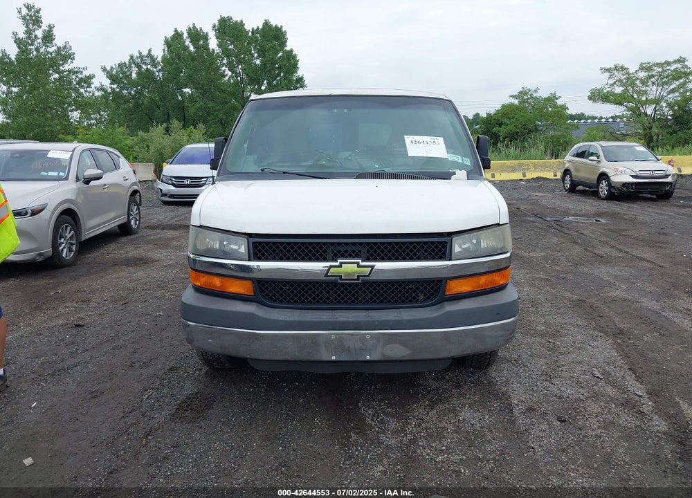 2013 CHEVROLET EXPRESS 2500 WORK VAN VIN: 1GCWGFCA5D1105758