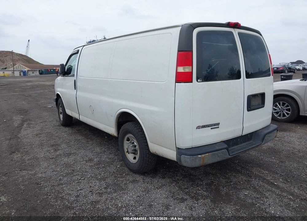2013 CHEVROLET EXPRESS 2500 WORK VAN VIN: 1GCWGFCA5D1105758
