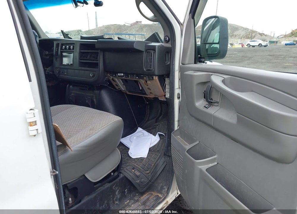 2013 CHEVROLET EXPRESS 2500 WORK VAN VIN: 1GCWGFCA5D1105758