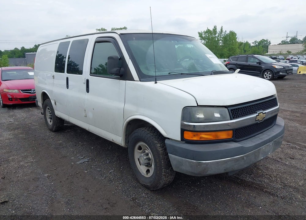 2013 CHEVROLET EXPRESS 2500 WORK VAN VIN: 1GCWGFCA5D1105758