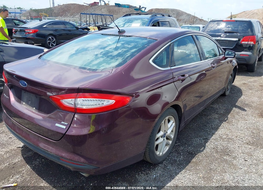 2013 FORD FUSION VIN: 3FA6P0HRXDR298948