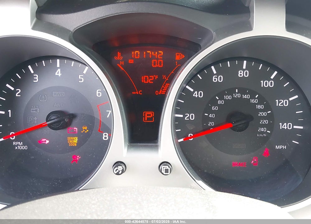2014 NISSAN JUKE VIN: JN8AF5MRXET453805