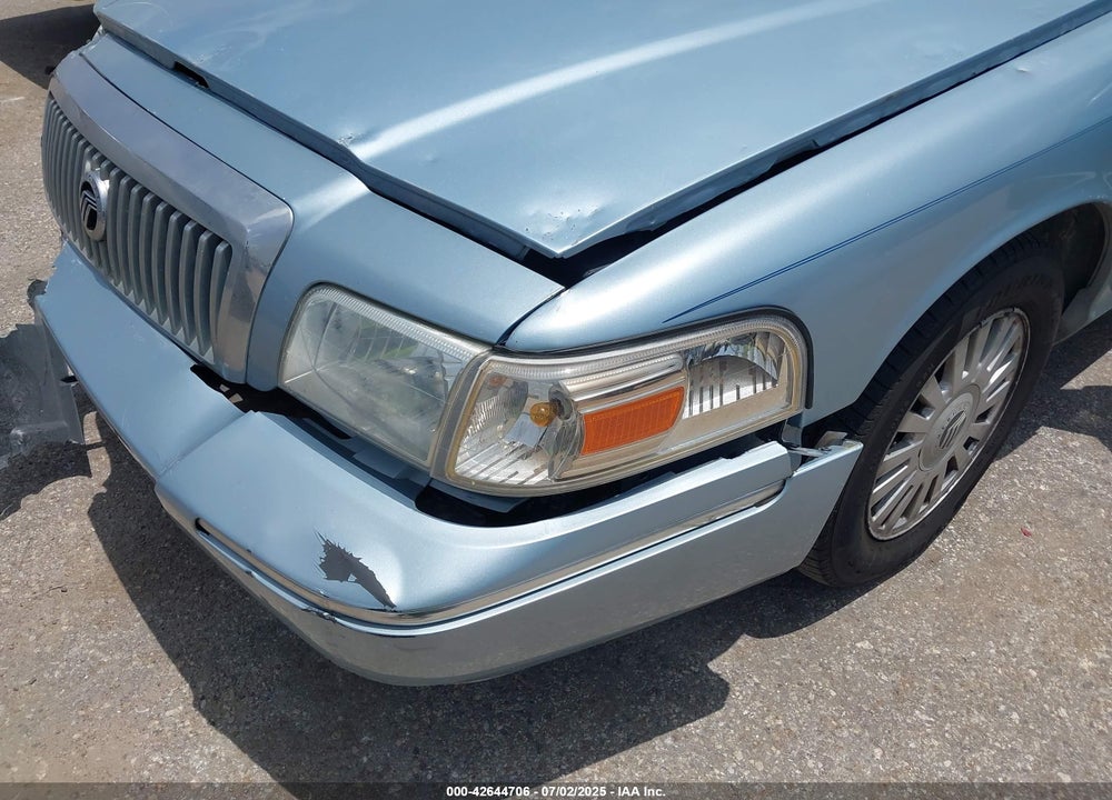 2008 MERCURY GRAND MARQUIS VIN: 2MEFM75V68X605647
