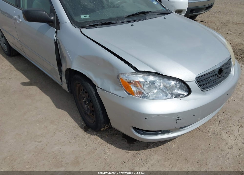 2008 TOYOTA COROLLA VIN: 2T1BR32E68C905207
