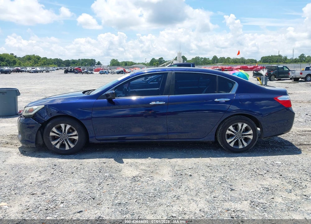 2013 HONDA ACCORD LX VIN: 1HGCR2F39DA235899