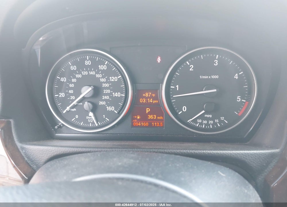 2011 BMW 335D VIN: WBAPN7C5XBA949226