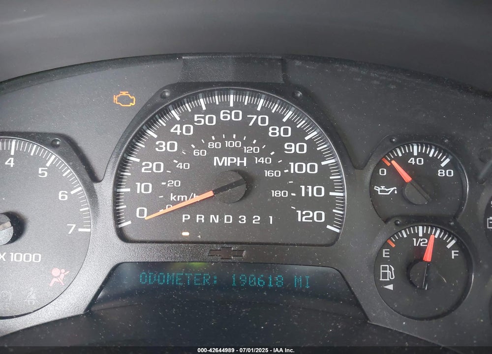 2007 CHEVROLET TRAILBLAZER LT VIN: 1GNDT13S772208863