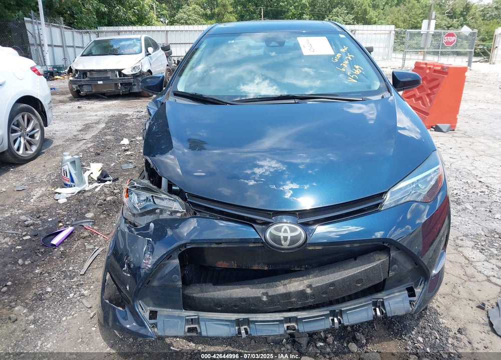 2018 TOYOTA COROLLA VIN: 2T1BURHE1JC105669