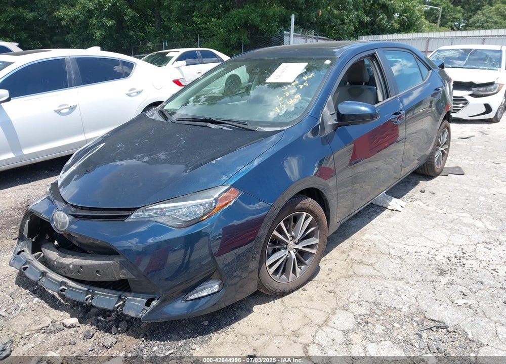 2018 TOYOTA COROLLA VIN: 2T1BURHE1JC105669