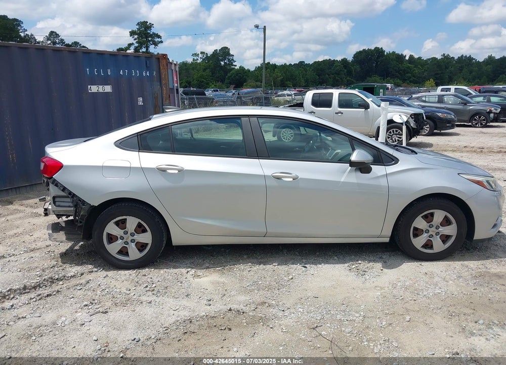 2018 CHEVROLET CRUZE LS AUTO VIN: 1G1BC5SM7J7134406