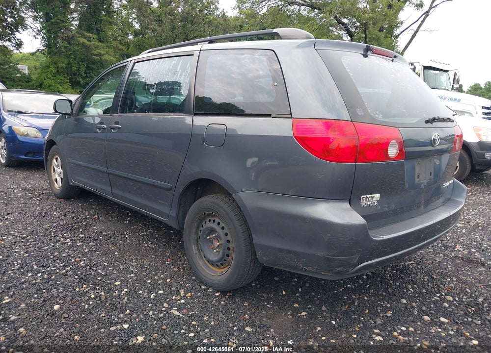 2008 TOYOTA SIENNA CE VIN: 5TDZK23C78S200305