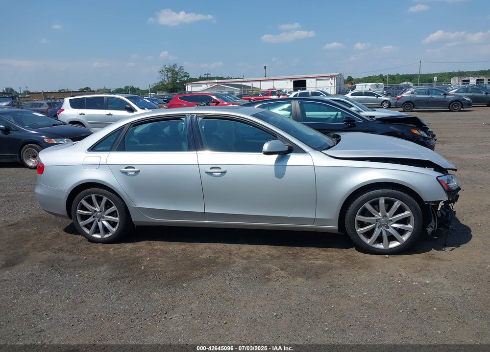 2013 AUDI A4 VIN: WAUFFAFL1DN041937
