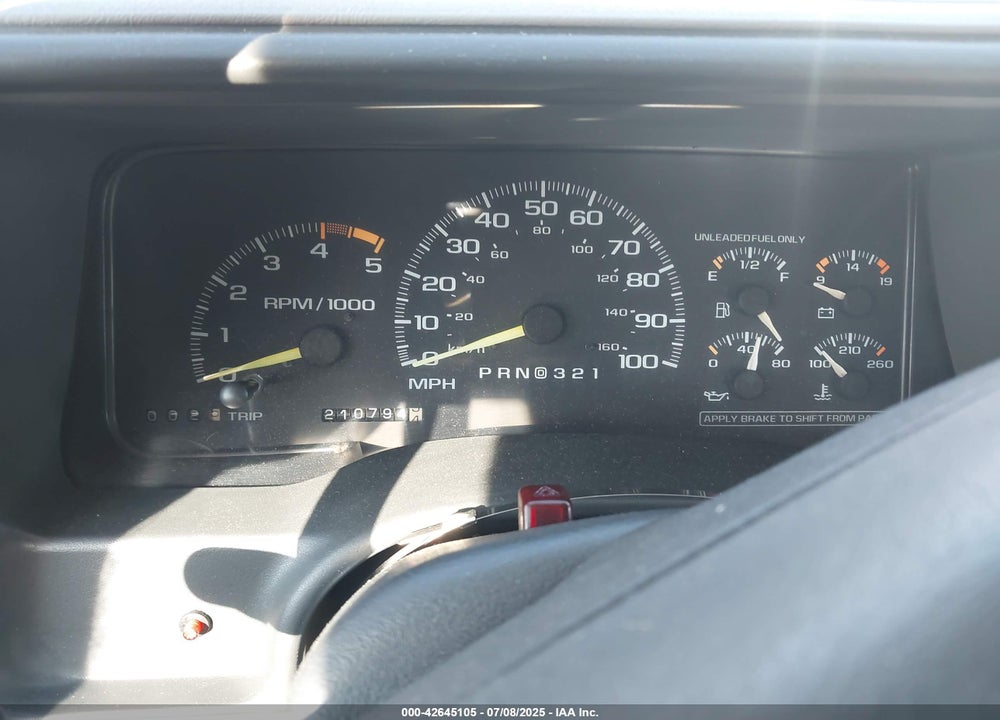 1995 CHEVROLET GMT-400 K1500 VIN: 1GBEK19KXSE236336