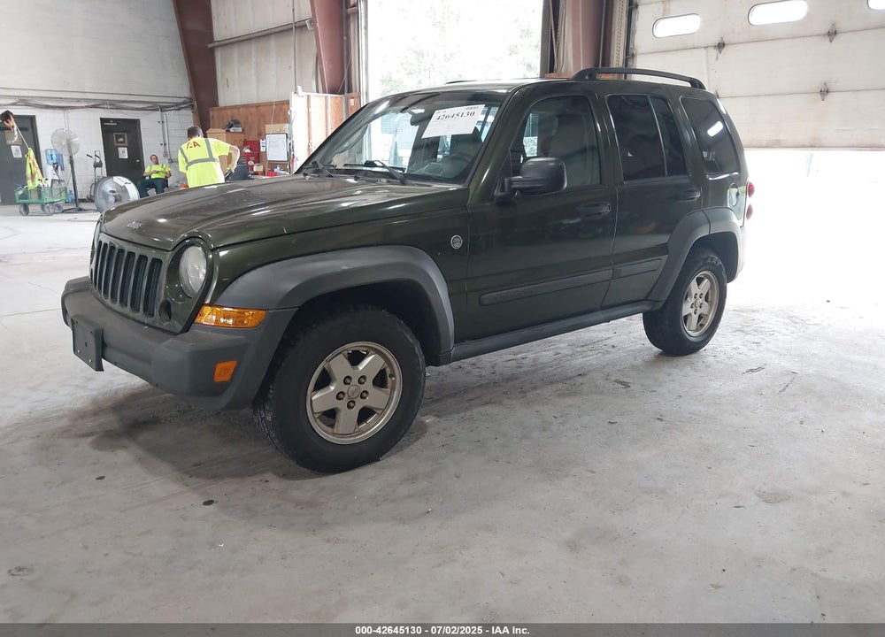 2007 JEEP LIBERTY VIN: 1J4GL48KX7W695723