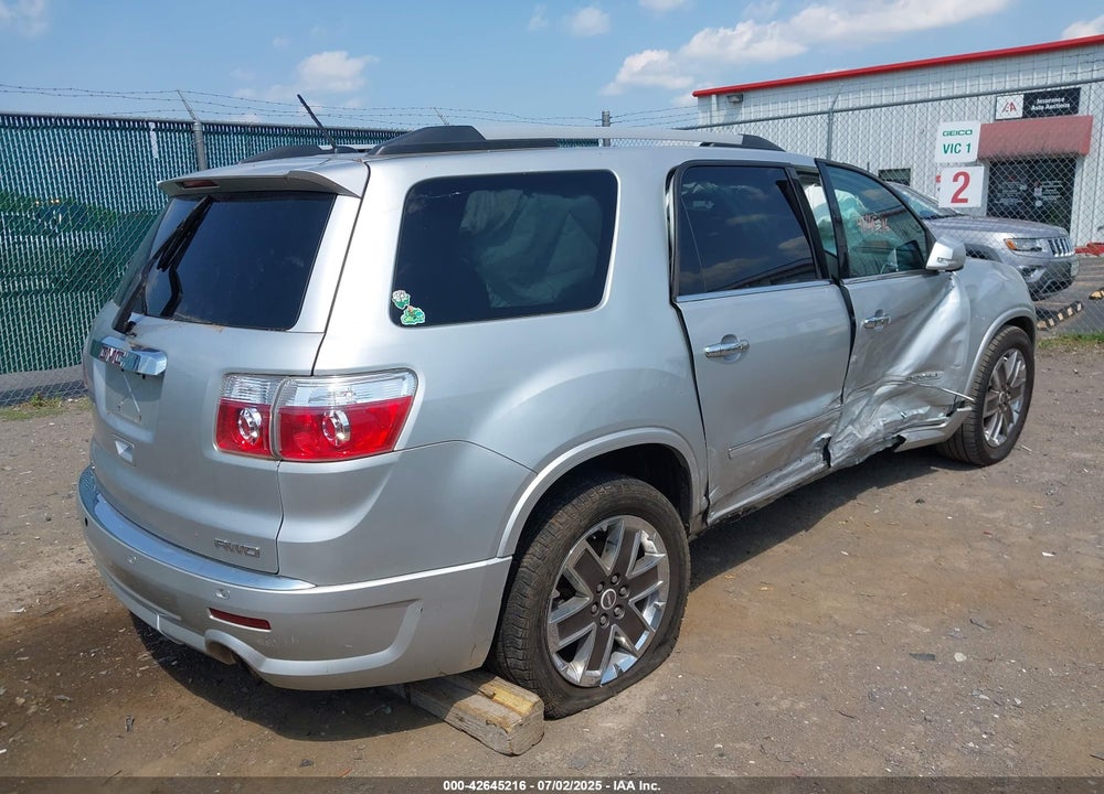 2011 GMC ACADIA DENALI VIN: 1GKKVTED0BJ266434