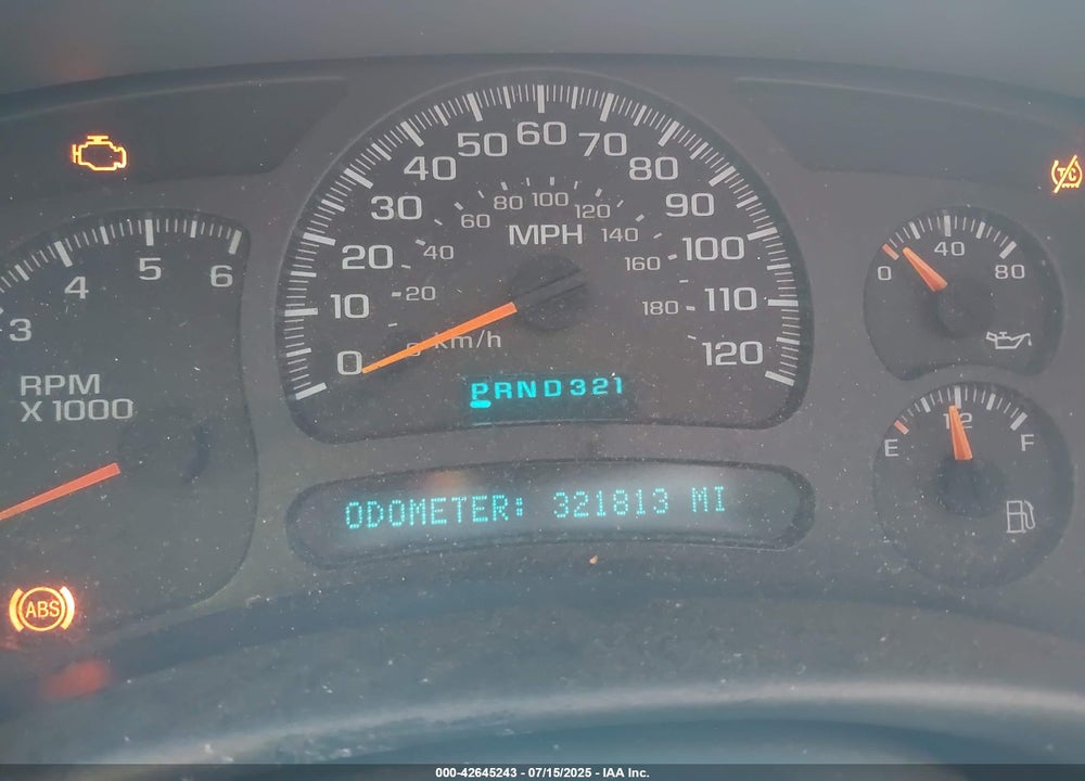 2003 GMC YUKON DENALI VIN: 1GKEK63U93J233198