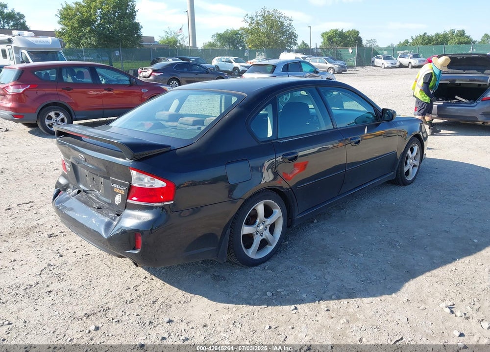 2008 SUBARU LEGACY VIN: 4S3BL616087205097