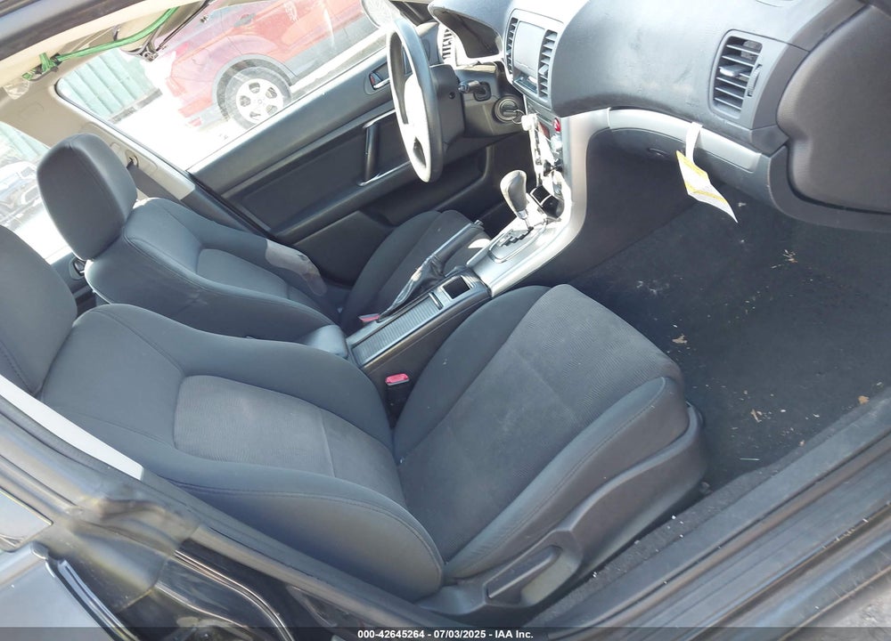 2008 SUBARU LEGACY VIN: 4S3BL616087205097