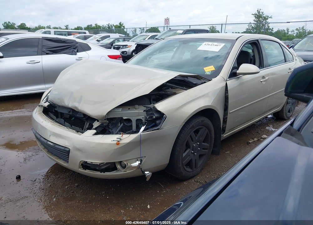 2008 CHEVROLET IMPALA VIN: 2G1WC583789205208