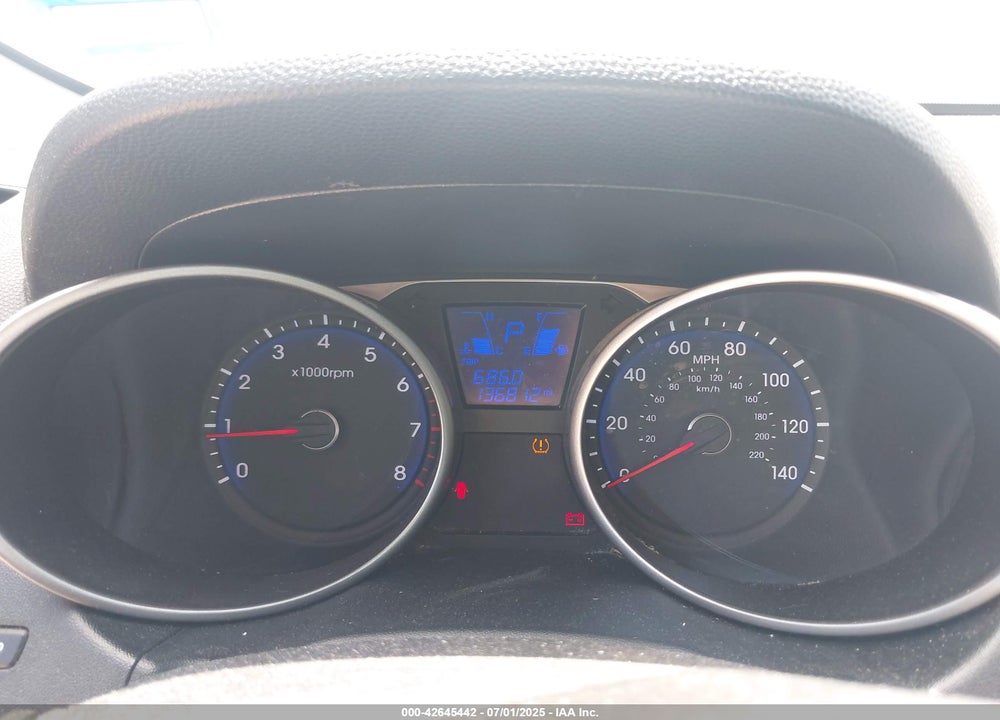2013 HYUNDAI TUCSON GL VIN: KM8JT3AB4DU775294