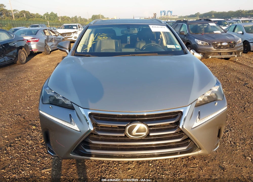 2017 LEXUS NX200T VIN: JTJBARBZ5H2102672