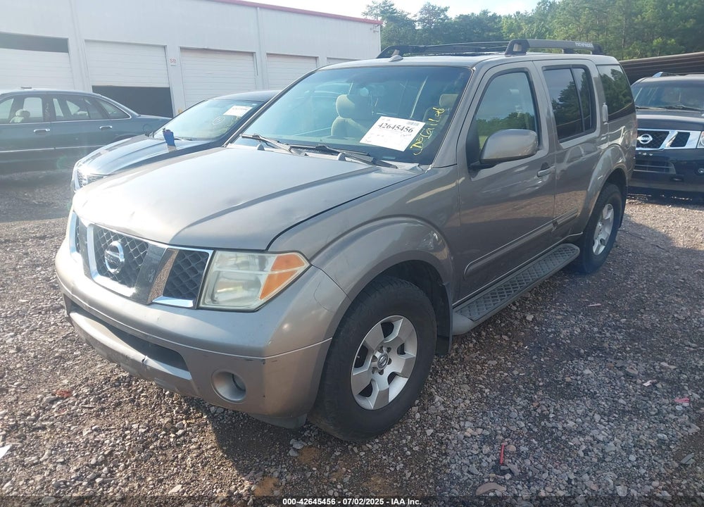 2006 NISSAN PATHFINDER VIN: 5N1AR18U26C677870