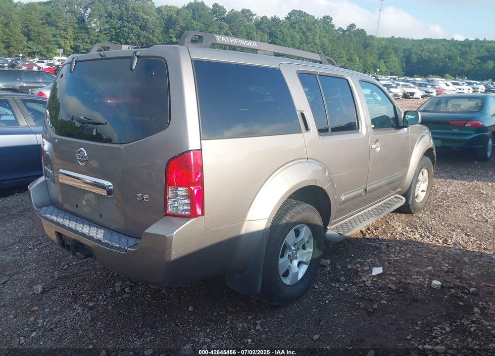 2006 NISSAN PATHFINDER VIN: 5N1AR18U26C677870