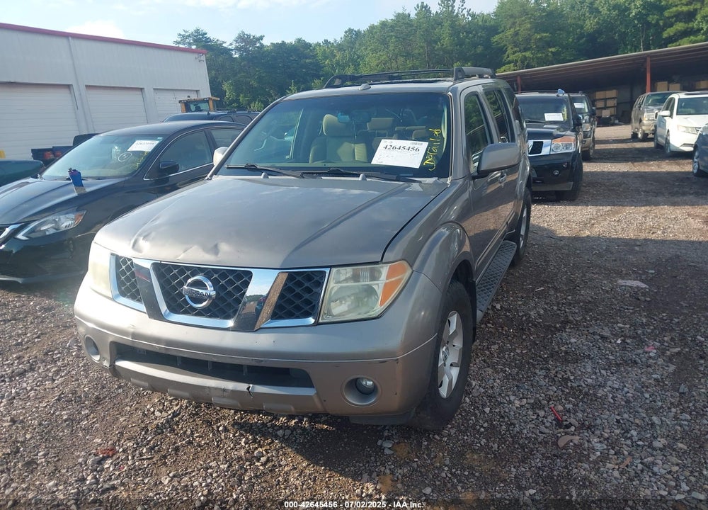 2006 NISSAN PATHFINDER VIN: 5N1AR18U26C677870
