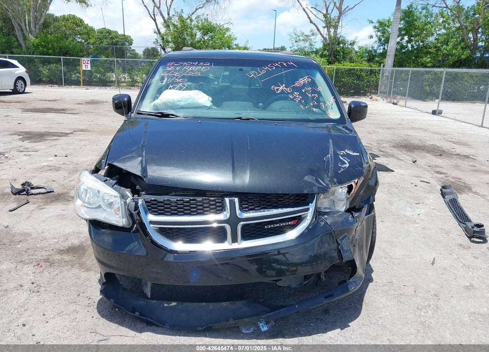 2016 DODGE GRAND CARAVAN SXT VIN: 2C4RDGCG6GR380331
