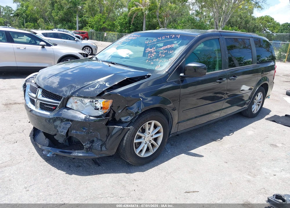 2016 DODGE GRAND CARAVAN SXT VIN: 2C4RDGCG6GR380331