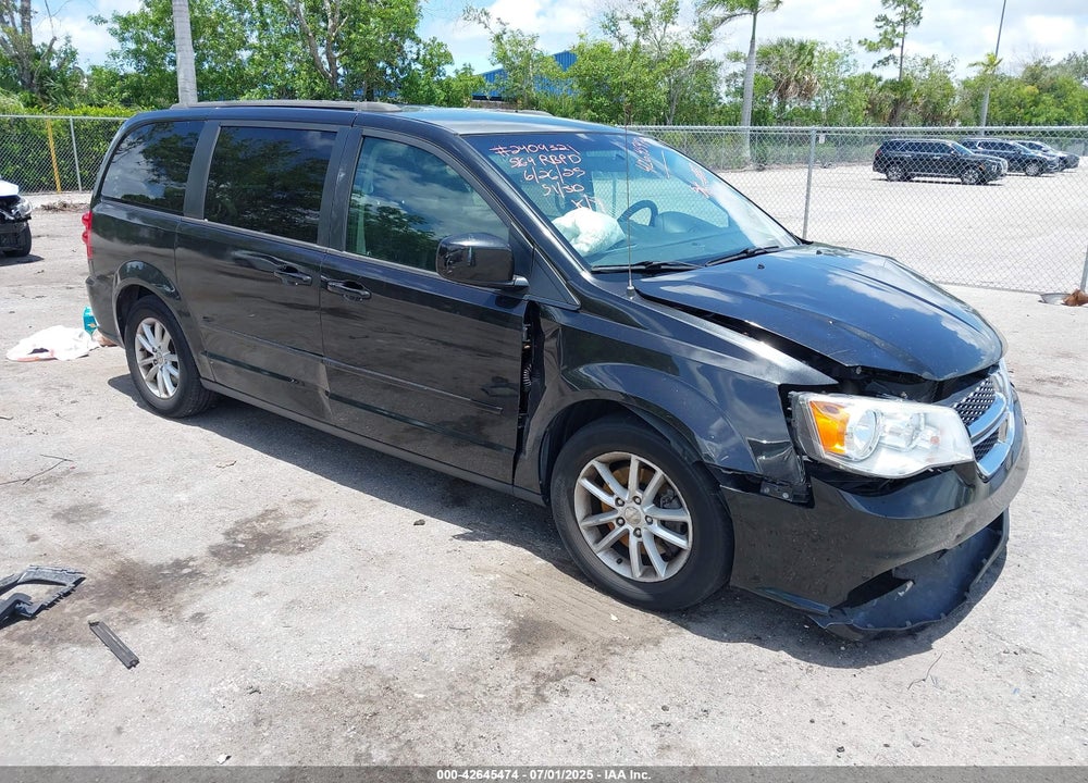 2016 DODGE GRAND CARAVAN SXT VIN: 2C4RDGCG6GR380331