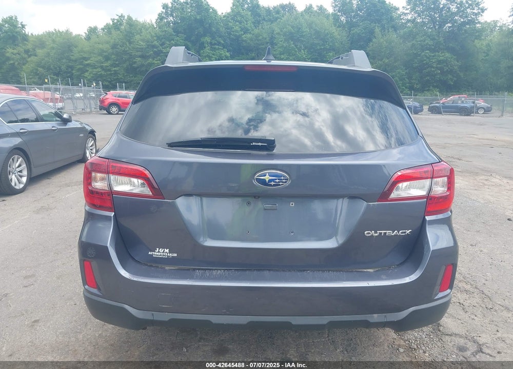 2016 SUBARU OUTBACK VIN: 4S4BSACC7G3310035