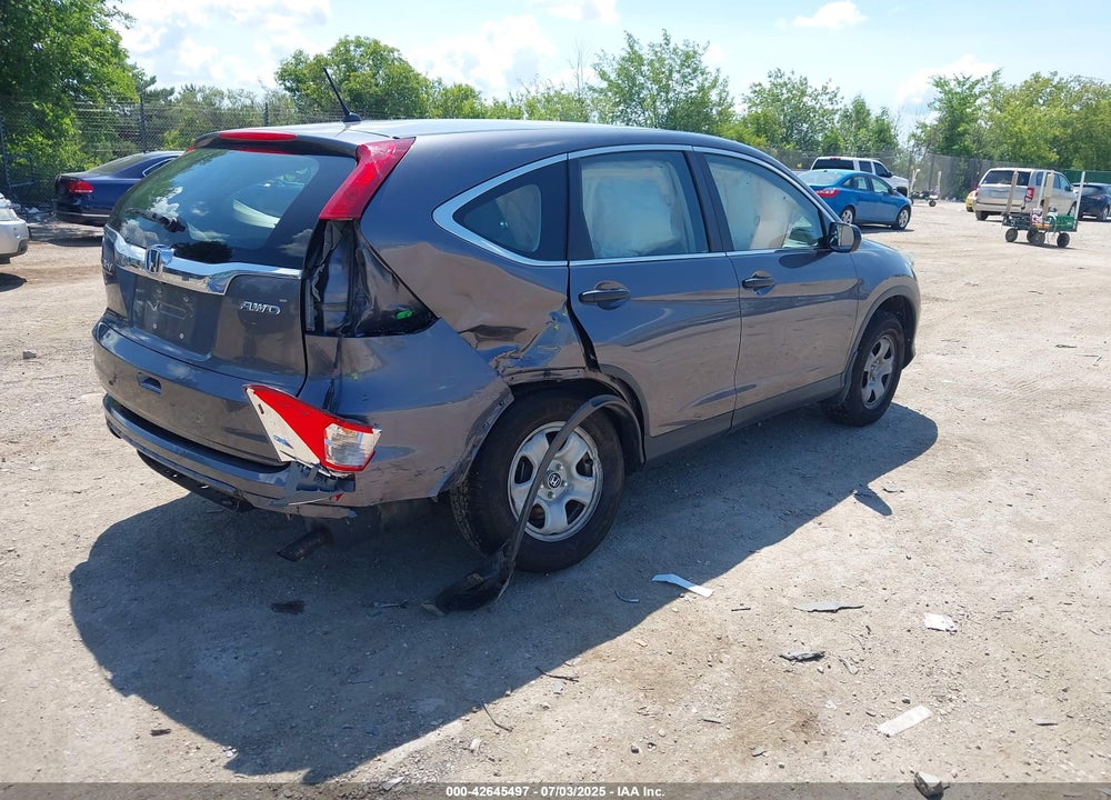 2015 HONDA CR-V VIN: 5J6RM4H35FL079541