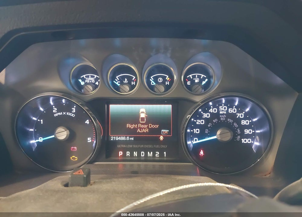 2012 FORD F-250 VIN: 1FT7W2BT4CEC21706