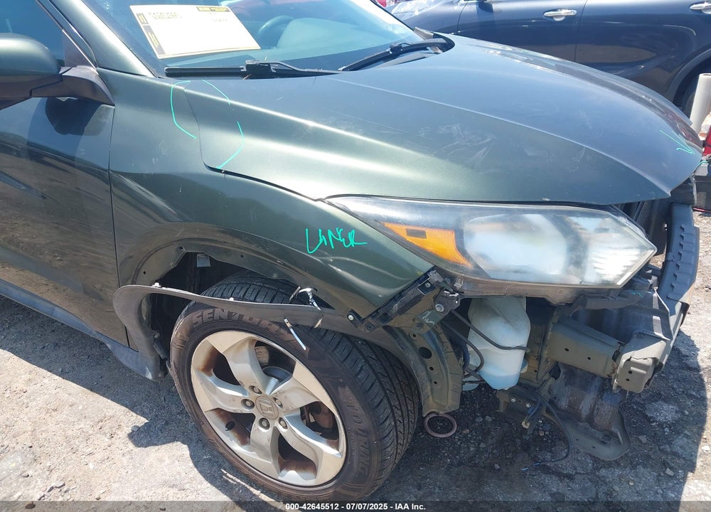 2016 HONDA HR-V EX VIN: 3CZRU5H55GM712644