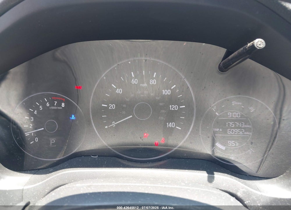 2016 HONDA HR-V EX VIN: 3CZRU5H55GM712644