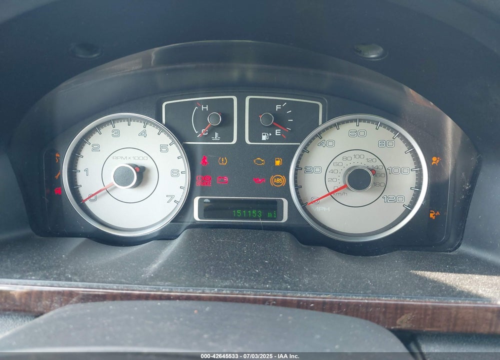 2009 FORD TAURUS VIN: 1FAHP25W39G125978