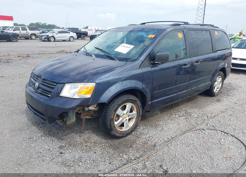 2008 DODGE GRAND CARAVAN VIN: 1D8HN44H08B127327