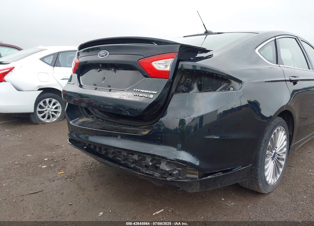 2014 FORD FUSION HYBRID VIN: 3FA6P0RU9ER354091