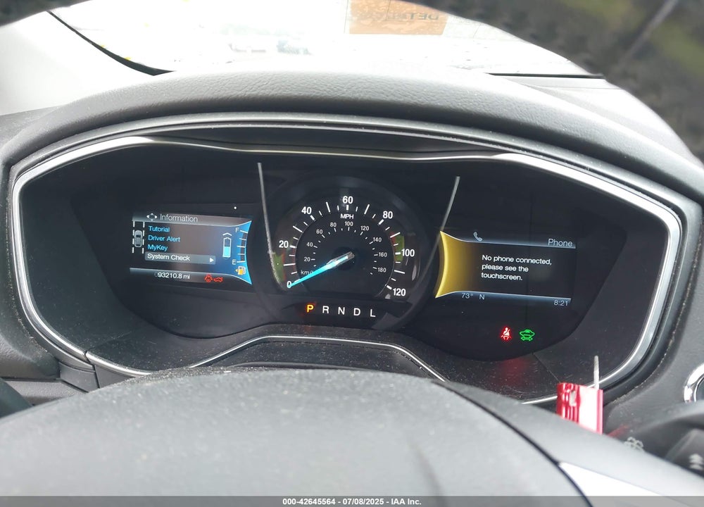 2014 FORD FUSION HYBRID VIN: 3FA6P0RU9ER354091