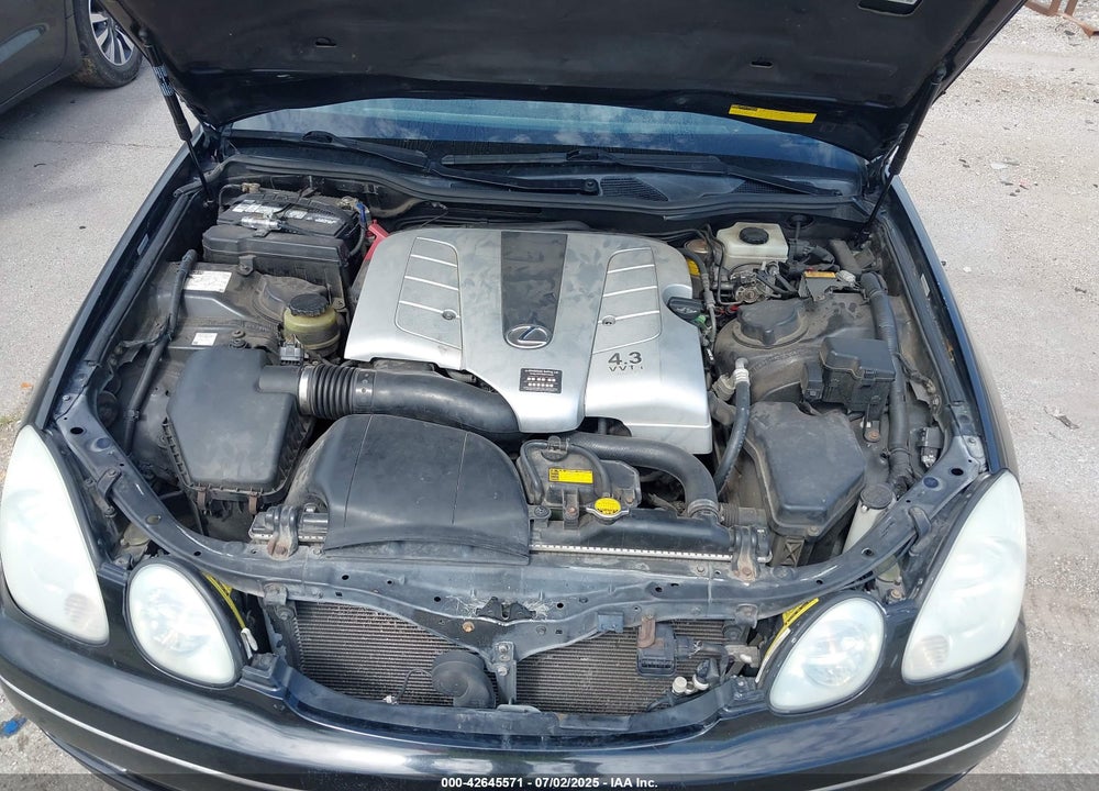 2001 LEXUS GS 430 VIN: JT8BL69S310003899