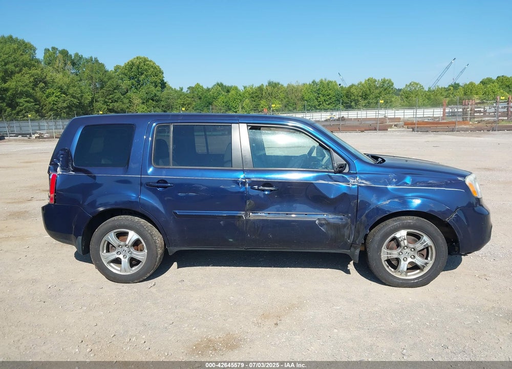 2013 HONDA PILOT VIN: 5FNYF4H49DB076985