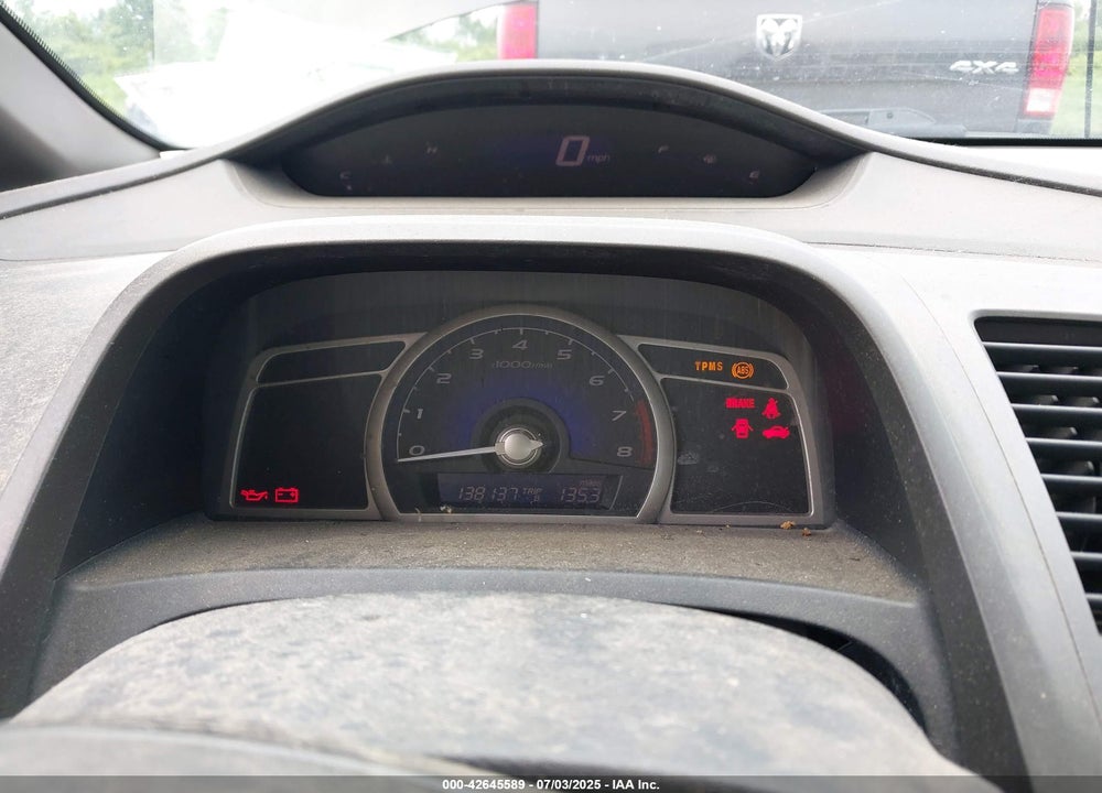 2008 HONDA CIVIC LX VIN: 2HGFA15538H513608
