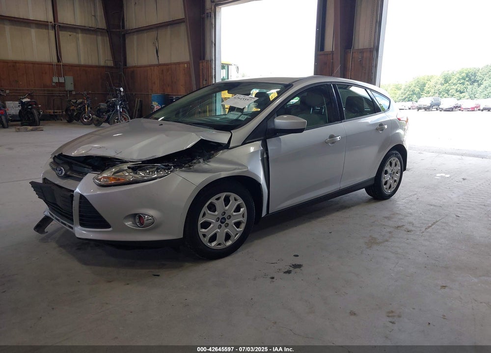 2012 FORD FOCUS SE VIN: 1FAHP3K26CL213347