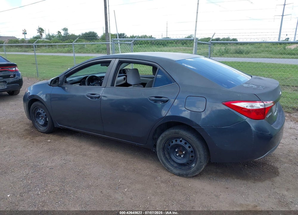 2014 TOYOTA COROLLA VIN: 5YFBURHE6EP057172