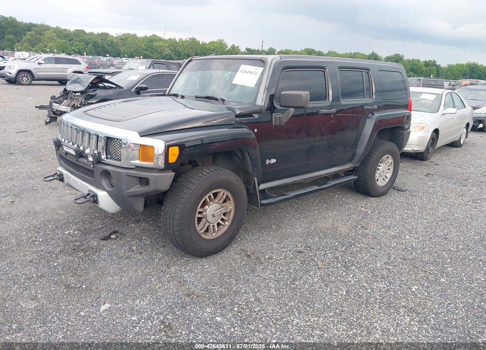 2008 HUMMER H3 SUV VIN: 5GTEN13E388133782
