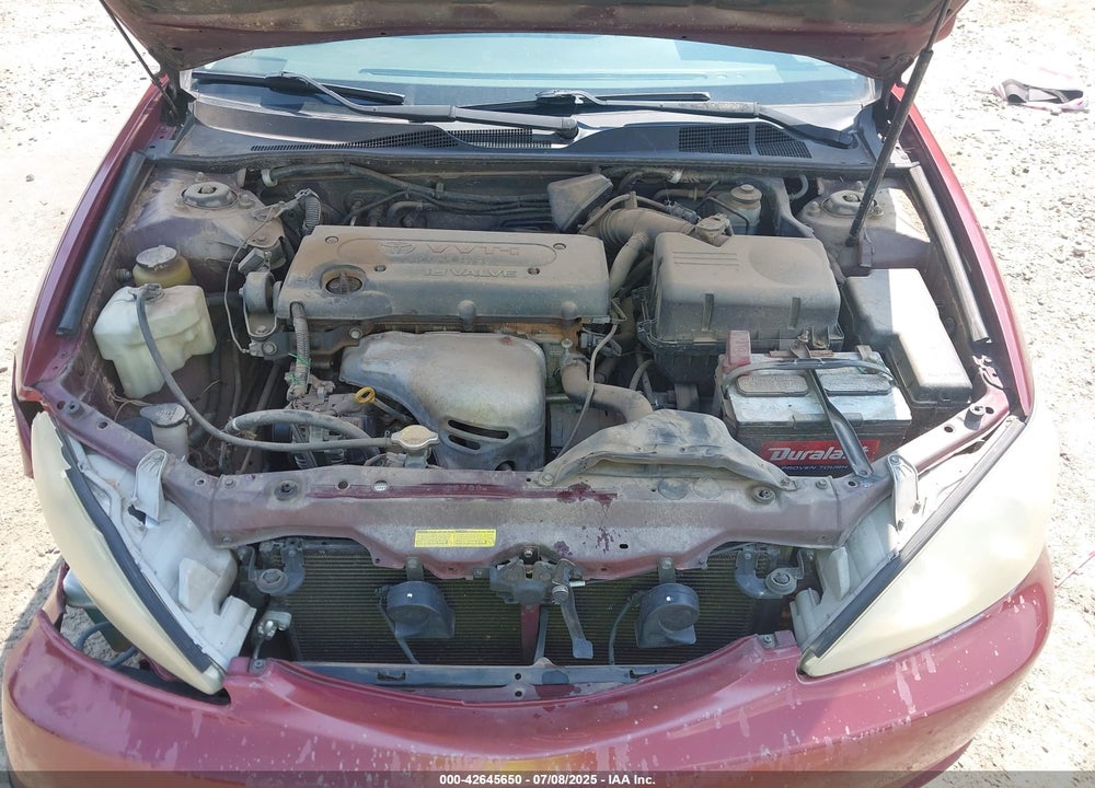 2004 TOYOTA CAMRY VIN: 4T1BE32K04U263514